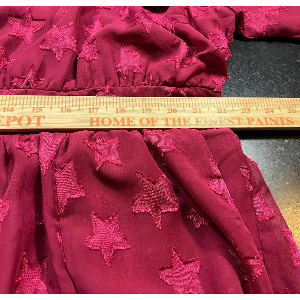 Torrid Cherry Red Star Midi | Whimsical Celestial | Spring Fashion Week Trend - Picture 6 of 8